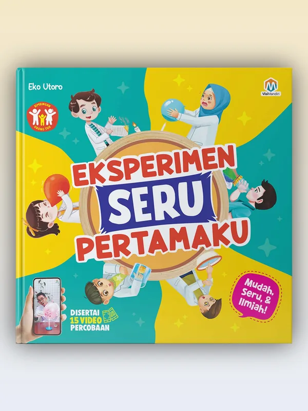 Sampul buku Eksperimen Seru Pertamaku