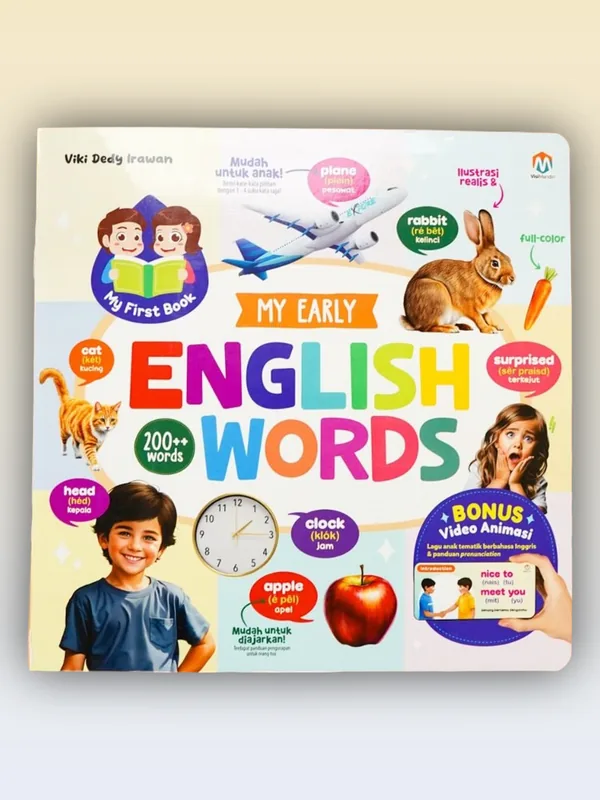 Sampul buku My Early English Word