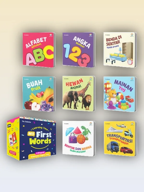 Sampul buku Learning Time My First Words