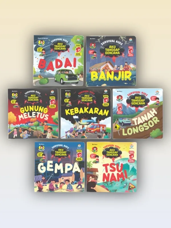 Sampul buku Seri Survival Kids Aku Tanggap Bencana