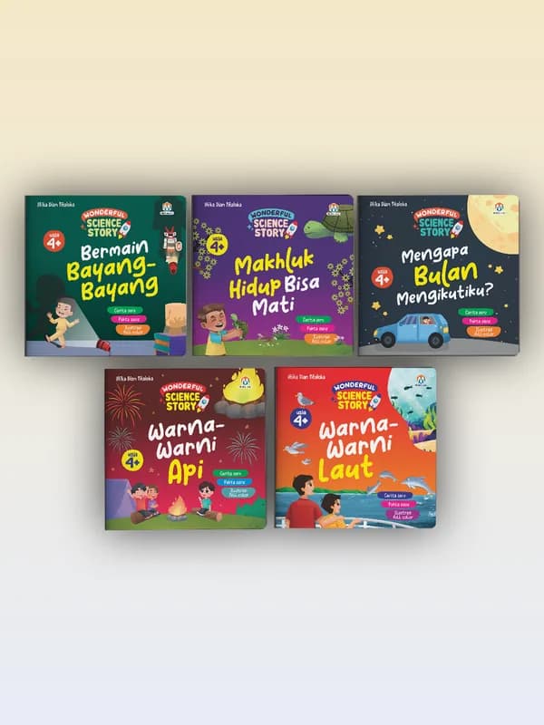 Sampul buku Wonderful Science Story