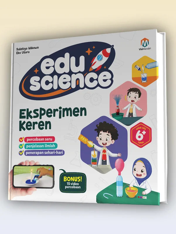 Sampul buku Eduscience Eksperimen Keren