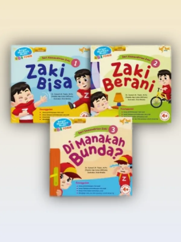 Sampul buku Seri Kemandirian Zaki