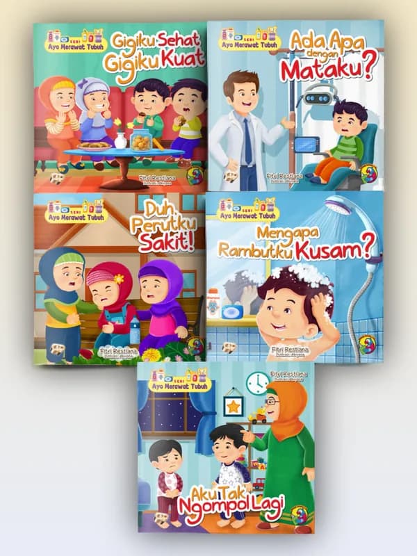 Sampul buku Seri Ayo Merawat Tubuh