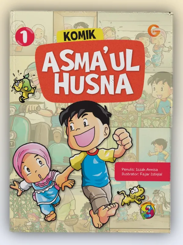 Sampul buku Asmaul Husna 1