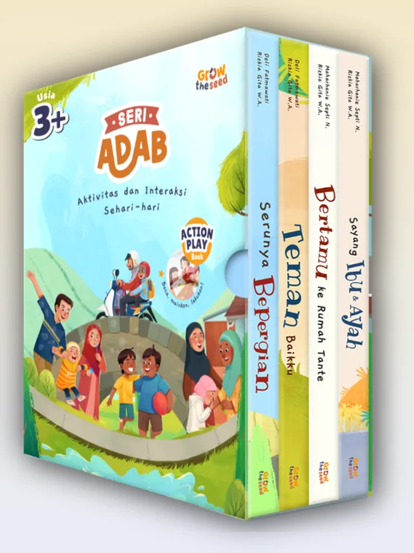 Sampul buku Action Playbook Seri Adab Seri Muara