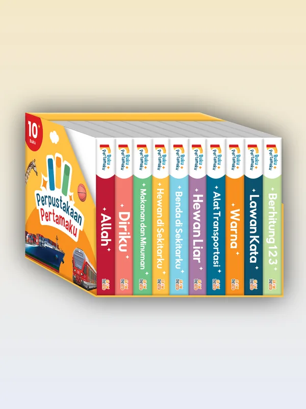 Sampul buku Perpustakaan Pertamaku Seri Awal