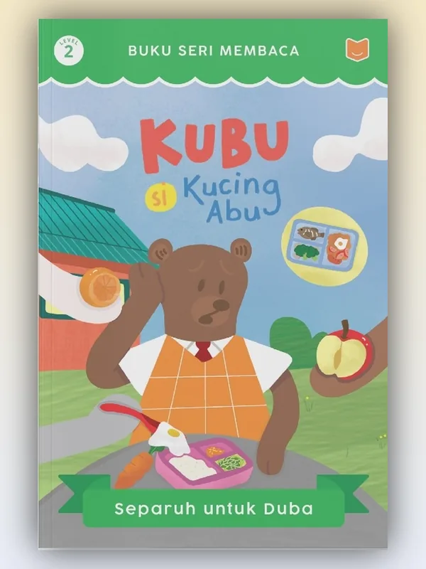 Sampul buku Kubu Si Kucing Abu: Separuh untuk Duba