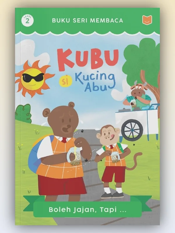 Sampul buku Kubu Si Kucing Abu: Boleh Jajan, Tapi..