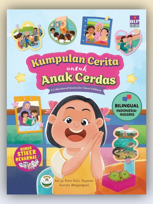 Sampul buku Kumpulan Cerita untuk Anak Cerdas