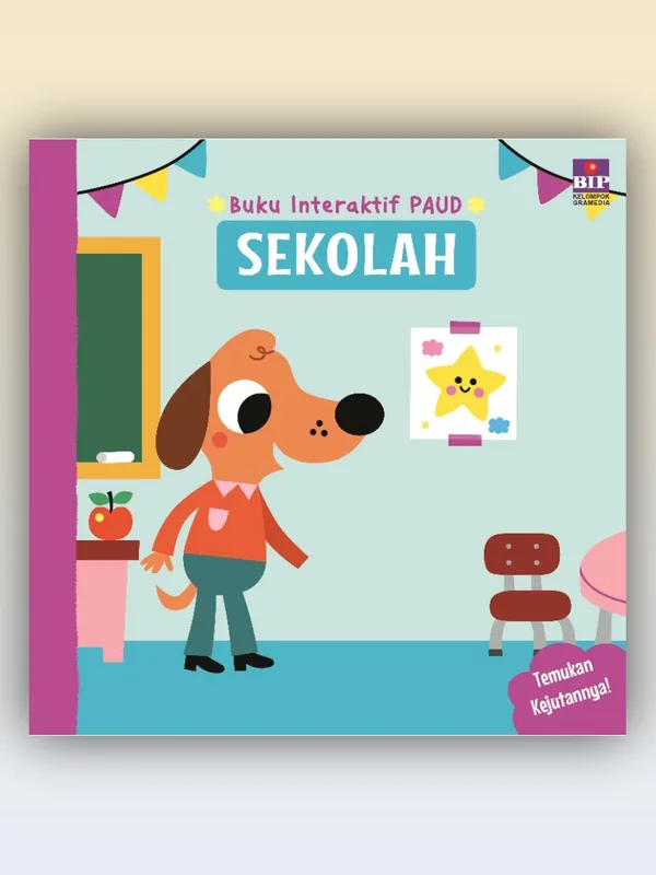 Sampul buku Buku Interaktif PAUD: Sekolah