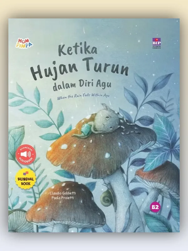 Sampul buku Ketika Hujan Turun dalam Diri Agu