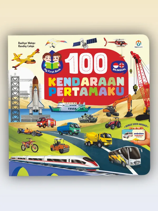 Sampul buku 100 Kendaraan Pertamaku