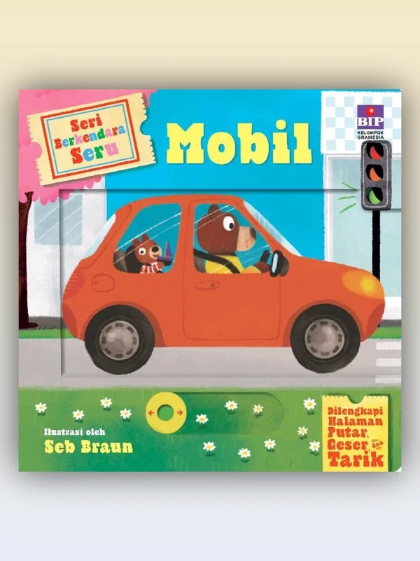 Sampul buku Seri Berkendara Seru: Mobil