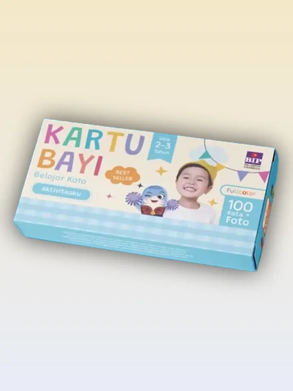 Sampul buku Kartu Bayi Belajar Kata: Aktivitasku