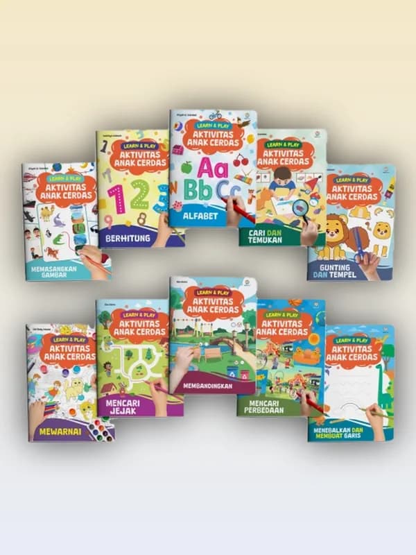 Sampul buku Aktivitas Anak Cerdas