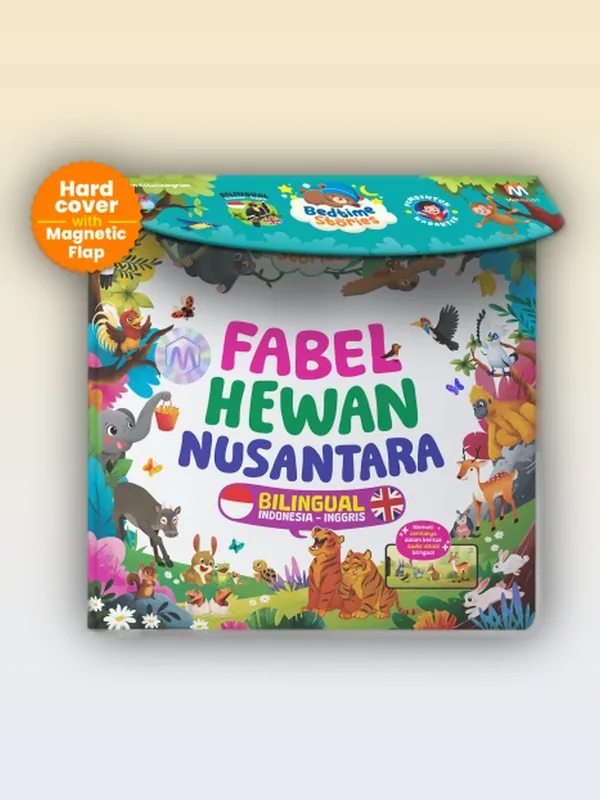 Sampul buku Fabel Hewan Nusantara