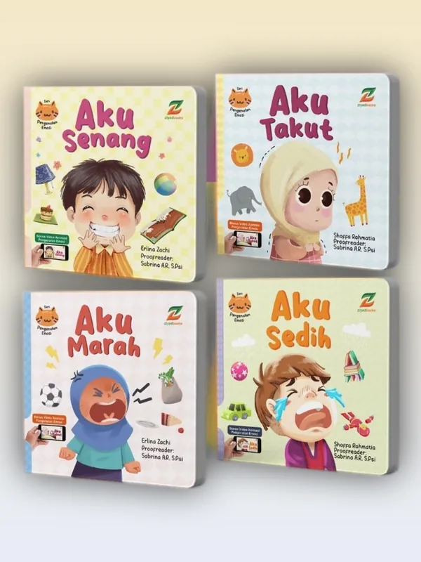 Sampul buku Seri Pengenalan Emosi