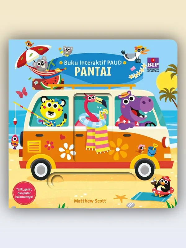 Sampul buku Buku Interaktif PAUD: Pantai