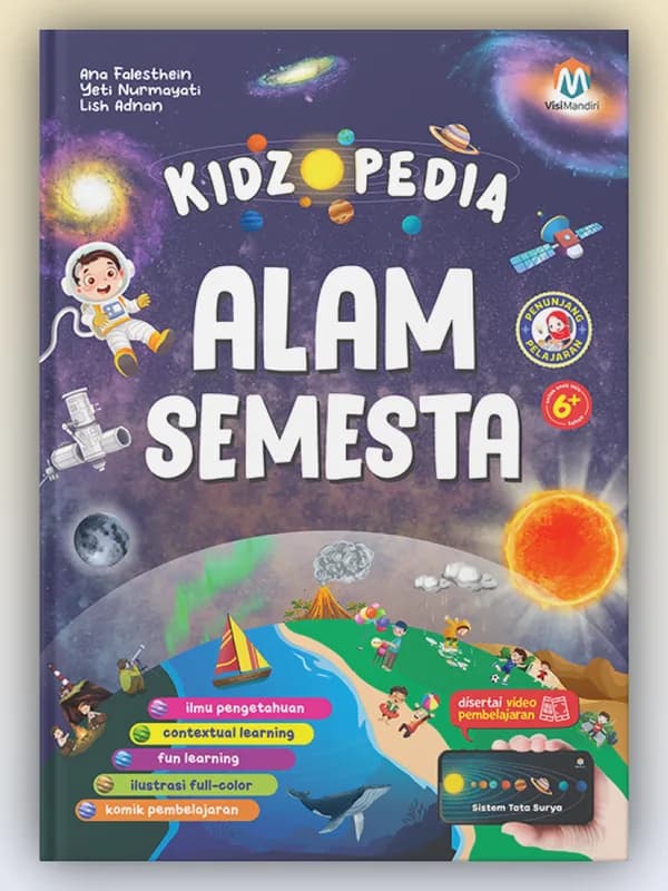 Sampul buku Kidzopedia Alam Semesta