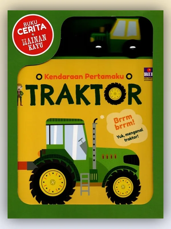 Sampul buku Kendaraan Pertamaku: Traktor