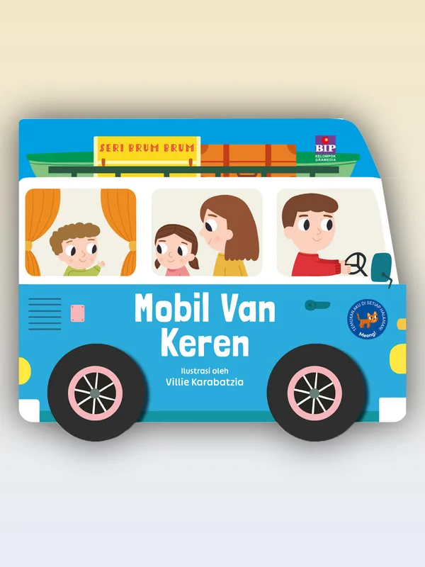 Sampul buku Seri Brum Brum: Mobil Van Keren