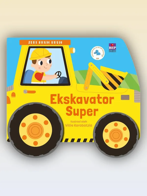 Sampul buku Seri Brum Brum: Ekskavator Super