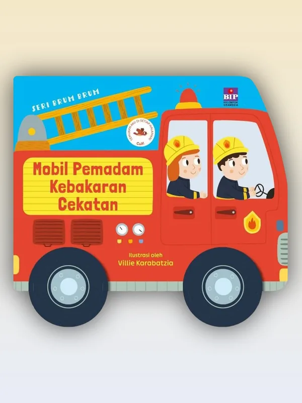 Sampul buku Seri Brum Brum: Mobil Pemadam Kebakaran Cekatan