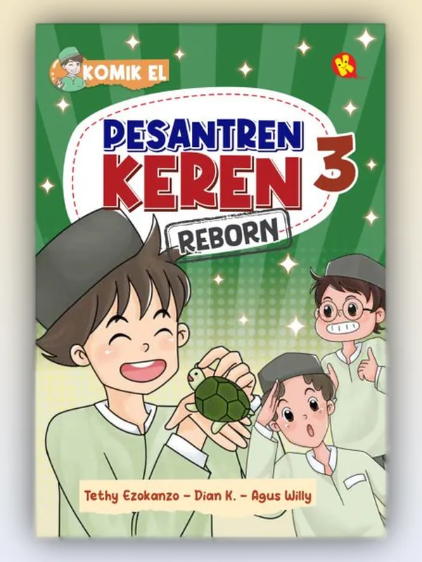Sampul buku Komik Pesantren Keren Reborn #3