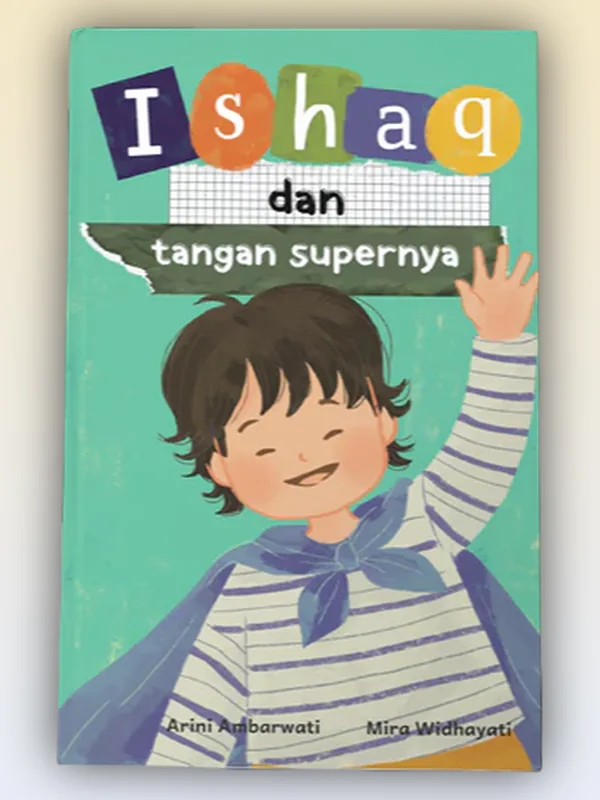 Sampul buku Ishaq dan Tangan Supernya